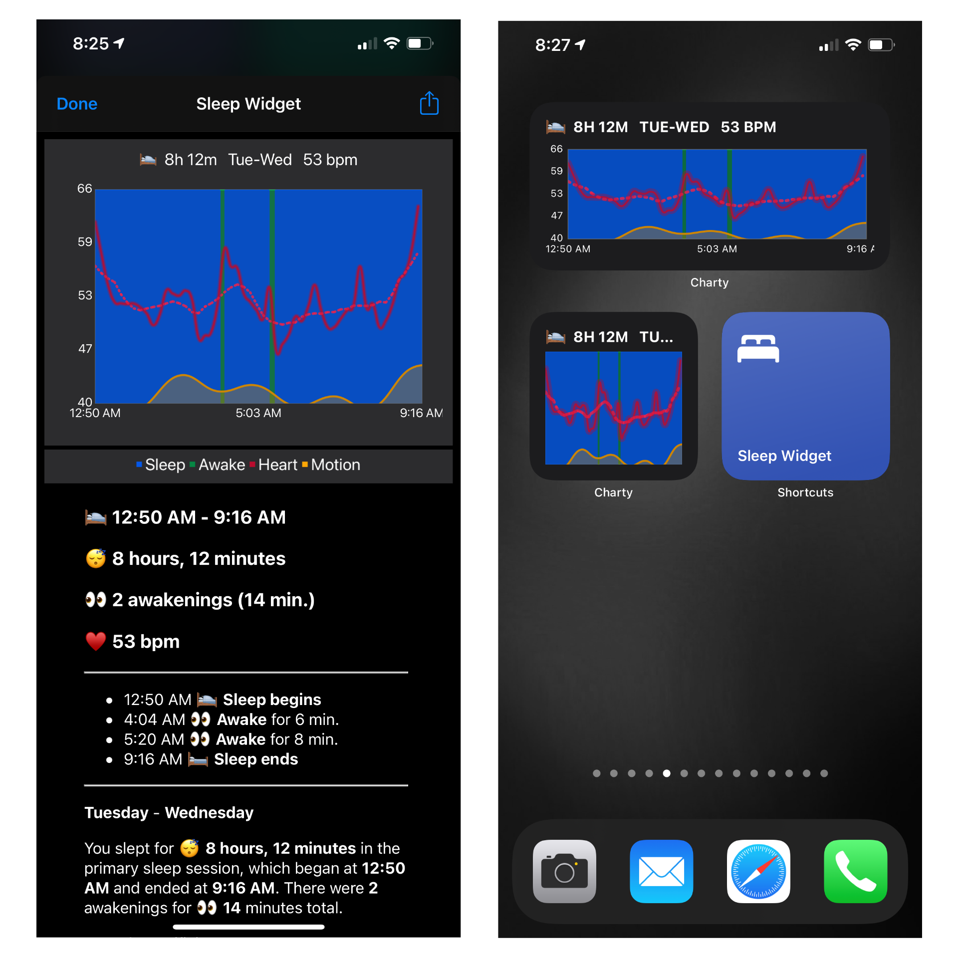 mac dashboard widgets stock